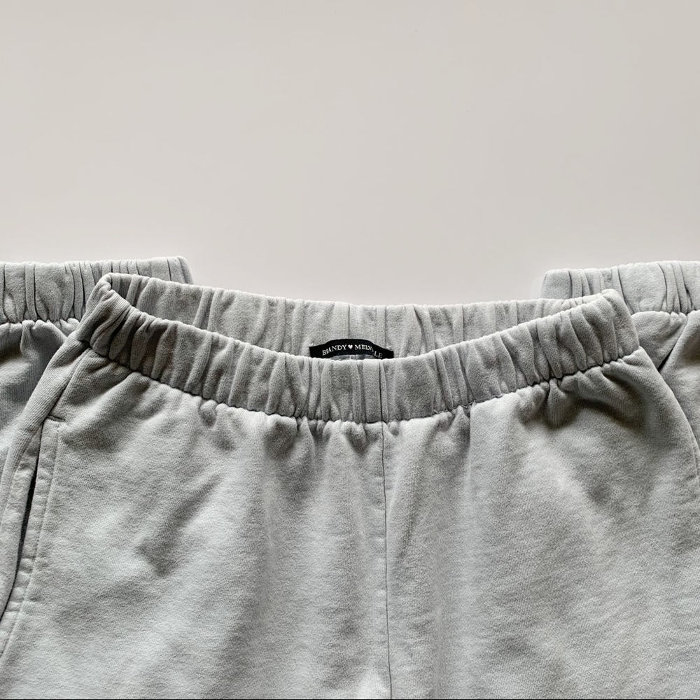 Brandy Melville Light Blue Rosa Sweatpants
